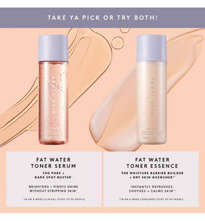 Fenty Skin Fat Water Niacinamide Pore-Refining Toner Serum with Barbados Cherry (SERUM TONICO)