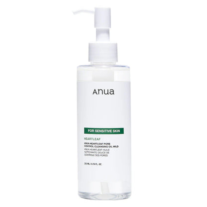 ANUA - HEARLEAF PORE CONTROL CLEANSING OIL MILD 200ml (ACEITE LIMPIADOR)