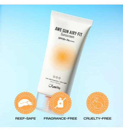 Jumiso Awesun airy fit sunscreen SPF (PROTECTOR SOLAR) 50ml