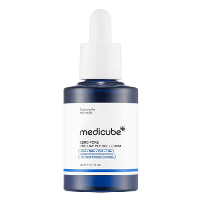 Medicube - ZERO PORE ONE DAY PEPTIDE SERUM 30ml (Suero para reducir los poros)