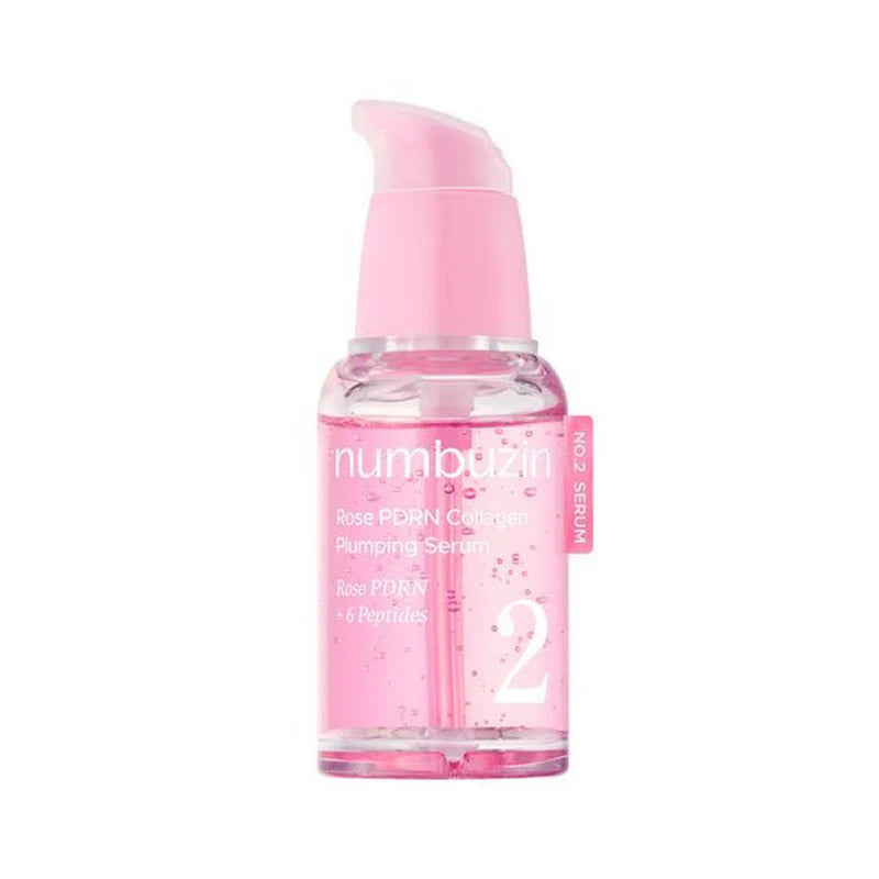 Numbuzin - No.2 Rose PDRN Collagen Plumping Serum 30ml (SUERO CON EXTRACTO DE PDRN)