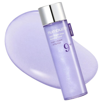 Numbuzin - No.9 NAD PDRN Glow Boosting Toner 150ml (TONICO EXTRACTO PDRN)