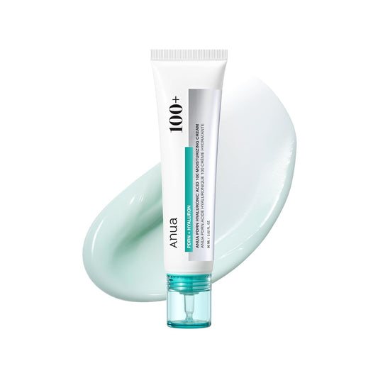 ANUA - PDRN HYALURONIC ACID 100 MOISTURE CREAM 60ml (CREMA CON ESTRACTO DE ADN DE SALMON Y ACIDO HIALURONICO)