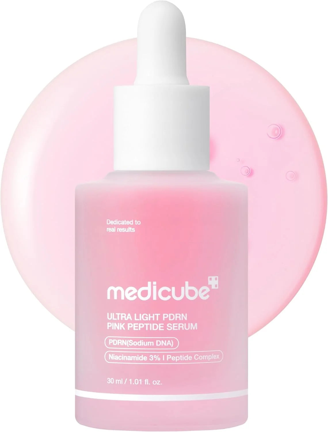 Medicube - PDRN PINK PEPTIDE SERUM ULTRA LIGHT 30ml (Suero con PDRN de salmon y peptidos)