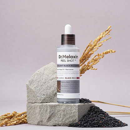 Dr. Melaxin - PEEL SHOT EXFOLIATING BLACK RICE AMPOULE 80ml