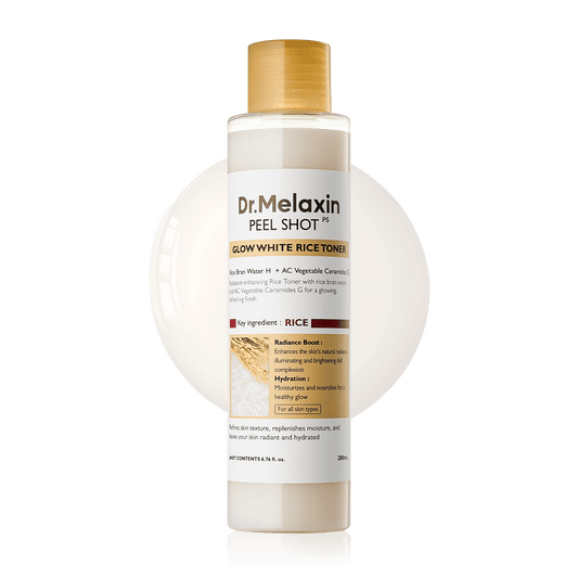 Dr.Melaxin - PEEL SHOT GLOW WHITE RICE TONER 200ml