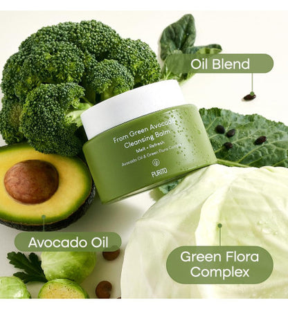 Purito Seoul - Green Avocado Cleansing Balm 100ml (CREMA PARA LIMPIEZA FACIAL DE AGUACATE)
