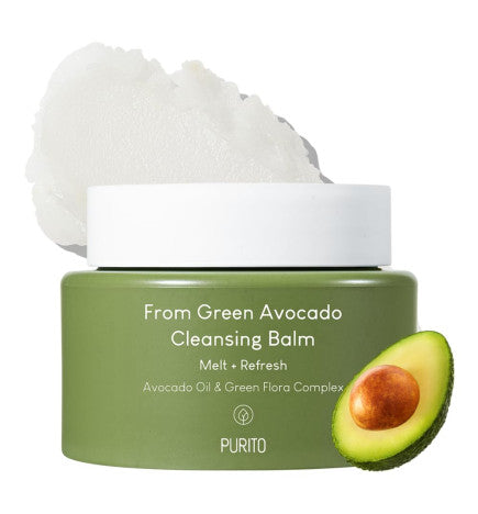 Purito Seoul - Green Avocado Cleansing Balm 100ml (CREMA PARA LIMPIEZA FACIAL DE AGUACATE)