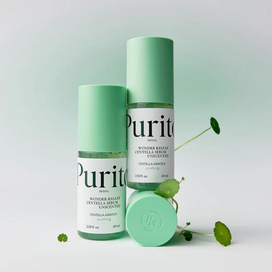 Purito Seoul - Wonder Releaf Centella Serum Unscented 60ml (SUERO DE EXTRACTO DE CENTELLA-SIN FRAGANCIA)