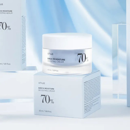 ANUA - BIRCH MOISTURE BOOSTING CREAM 50ml (CREMA ACIDO HIALURONICO)