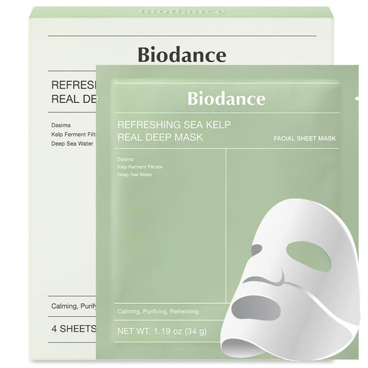 BIODANCE - Refreshing Sea Kelp Real Deep Mask 1Box (1 CAJA DE 4 UNID)