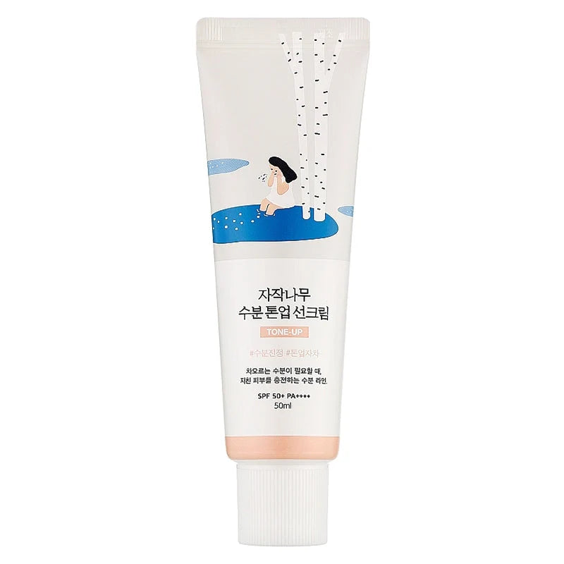 Round Lab - Birch Moisture Tone-Up Sunscreen 50ml (Crema protector solar)