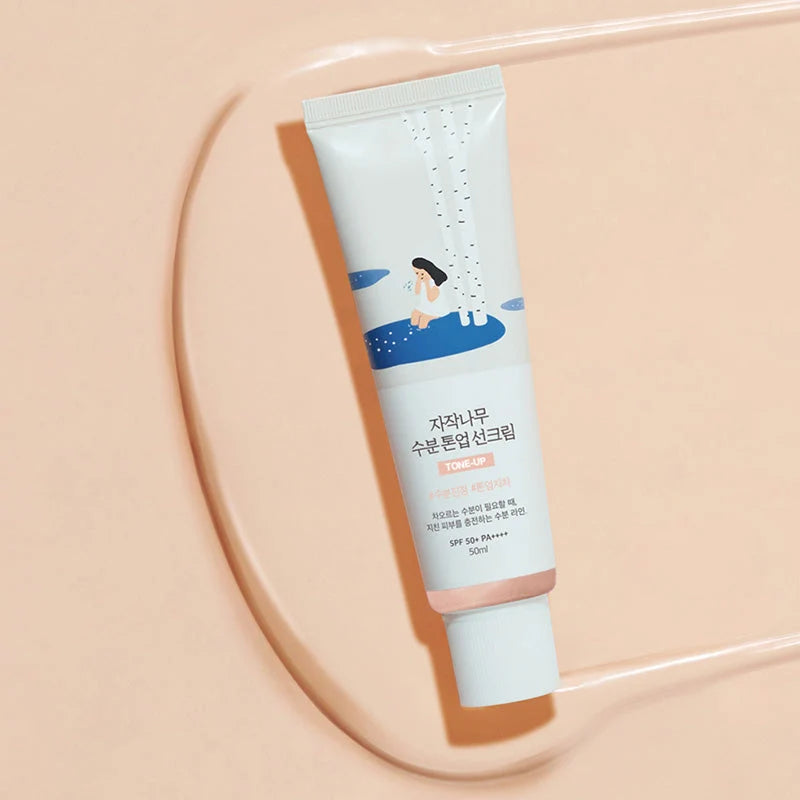 Round Lab - Birch Moisture Tone-Up Sunscreen 50ml (Crema protector solar)