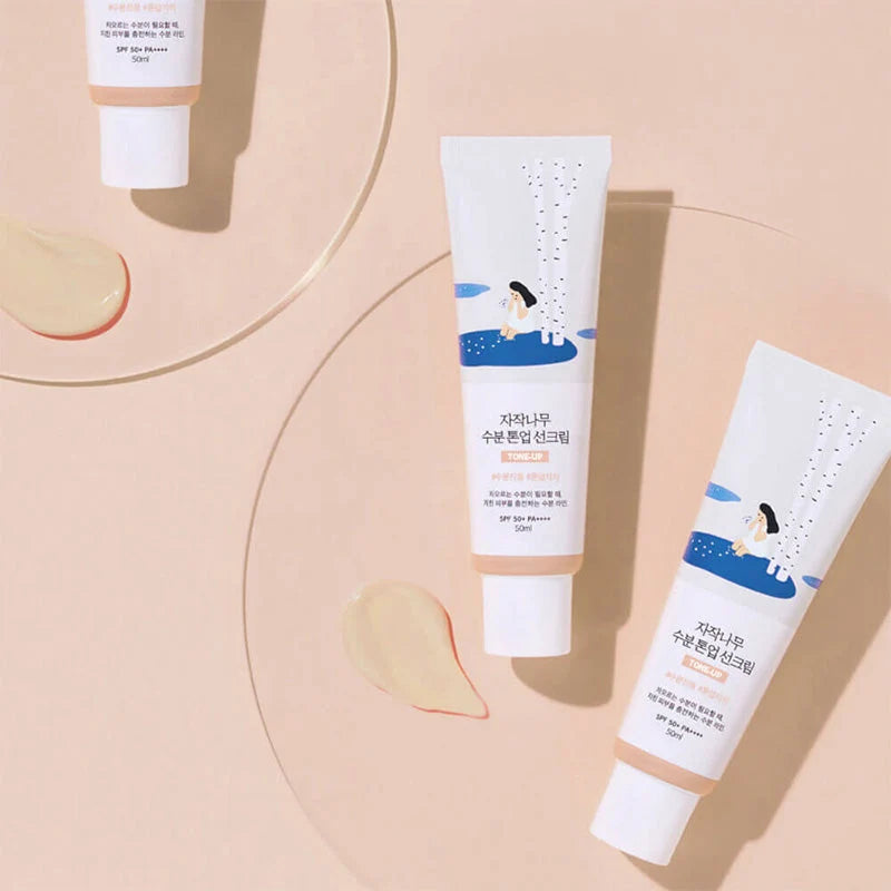 Round Lab - Birch Moisture Tone-Up Sunscreen 50ml (Crema protector solar)