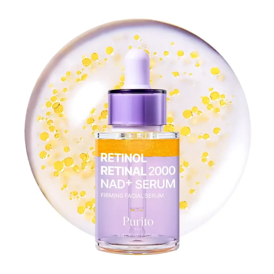 Purito Seoul - Retinol Retinal 2000 NAD+ Serum 30ml (Suero nocturno formulado con retinol)