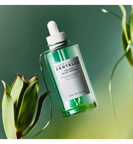 Skin1004 - Madagascar Centella Tea-Trica Relief Ampoule 100ml (AMPOLLA CON EXTRACTO DE CENTELLA ASIATICA Y ARBOL DE TE)