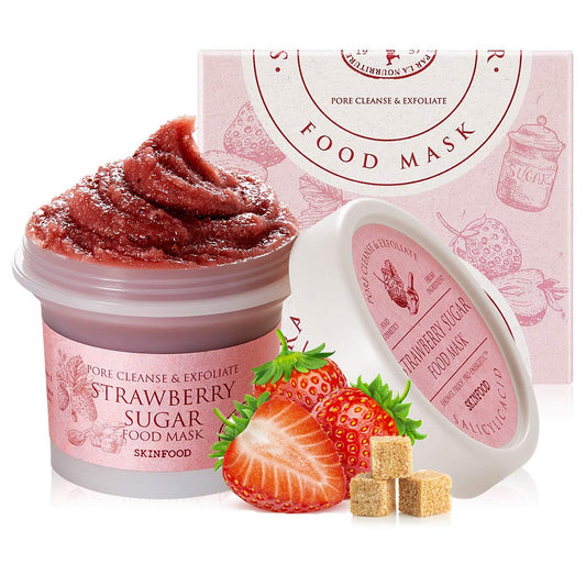 SKINFOOD - Strawberry Sugar Food Mask 120g (MASCARILLA EXFOLIANTE DE FRESA)