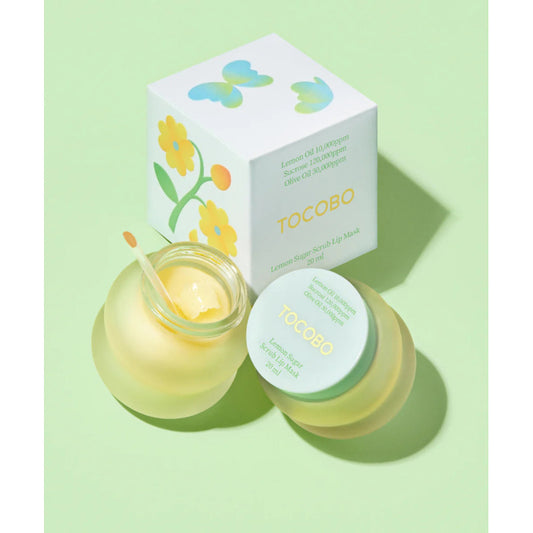 TOCOBO Lemon Sugar Scrub Lip Mask 20ml (MASCARILLA LABIAL EXFOLIANTE)