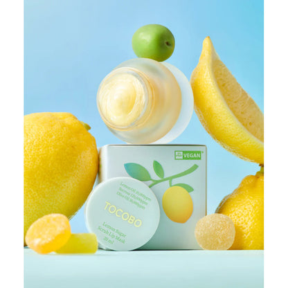 TOCOBO Lemon Sugar Scrub Lip Mask 20ml (MASCARILLA LABIAL EXFOLIANTE)