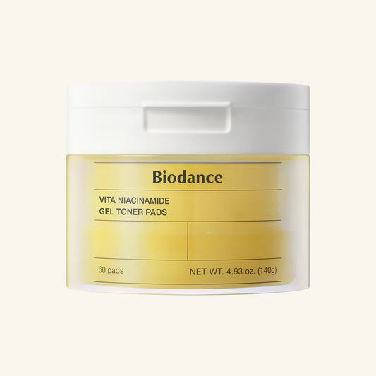 BIODANCE - Vita Niacinamide Gel Toner Pad (60und) (ALMOHADILLA DE TONICO CON NIACINAMIDA)