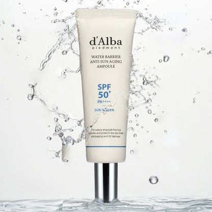 d'Alba - Water Barrier Anti Sun Aging Ampoule 50ml (CREMA PARA PROTEGER DEL SOL)
