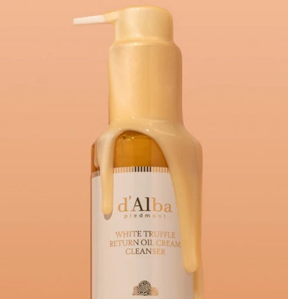 d'Alba - White Truffle Return Oil Cream Cleanser 150ml (LIMPIADOR CON ESTRACTO DE TRUFA BLANCA)