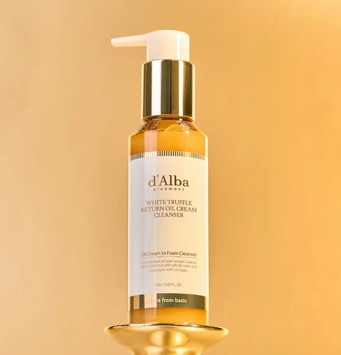 d'Alba - White Truffle Return Oil Cream Cleanser 150ml (LIMPIADOR CON ESTRACTO DE TRUFA BLANCA)