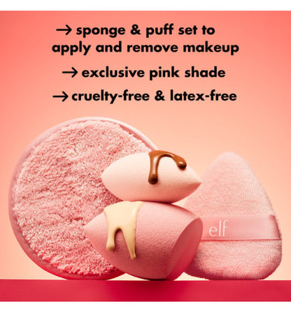 e.l.f - Set de Esponjas - Sponge On, Sponge Off