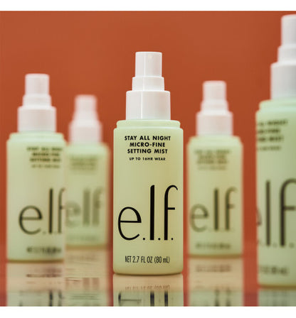 e.l.f – Stay All Night Micro-Fine Setting Mist (FIJADOR EN SPRAY HASTA 16 HORAS DE USO)